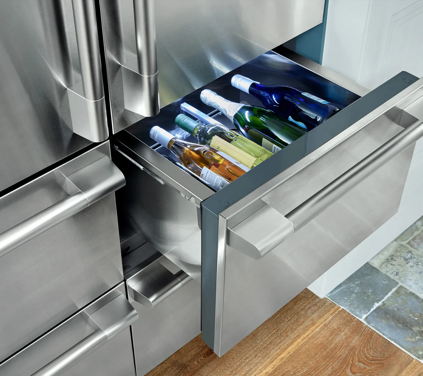 48 Built in French Door Refrigerator Signature Kitchen Suite